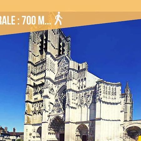 La Belle Pause - Studio Auxerre Proche Parking Eksteriør billede