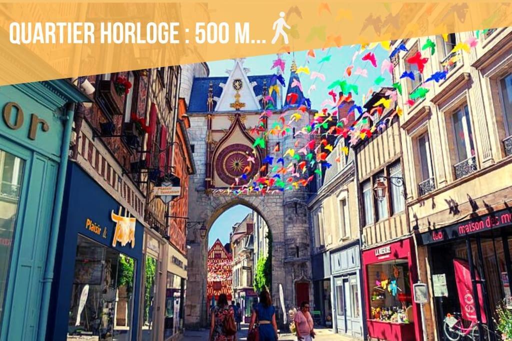 La Belle Pause - Studio Auxerre Proche Parking Eksteriør billede